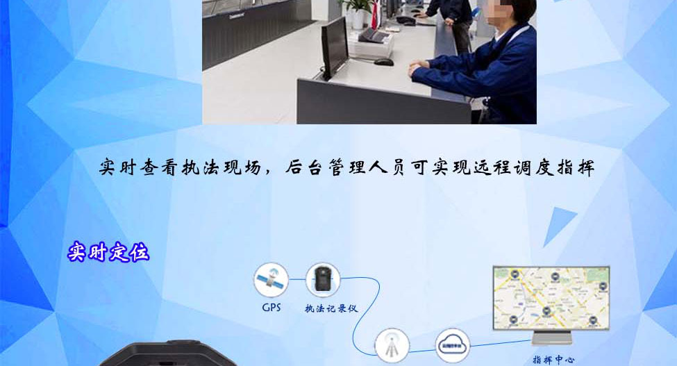 4G执法记录仪实时定位功能